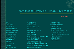 红炉火整理的缠中说禅课件